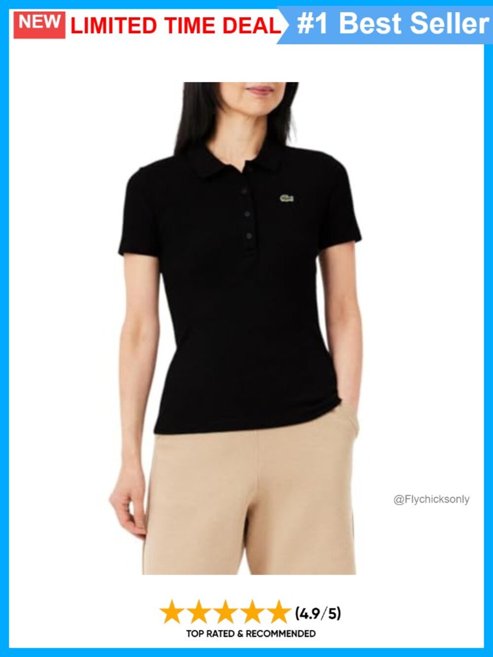 Ribbed Organic Cotton Slim Fit Short Sleeve Polo Shirt